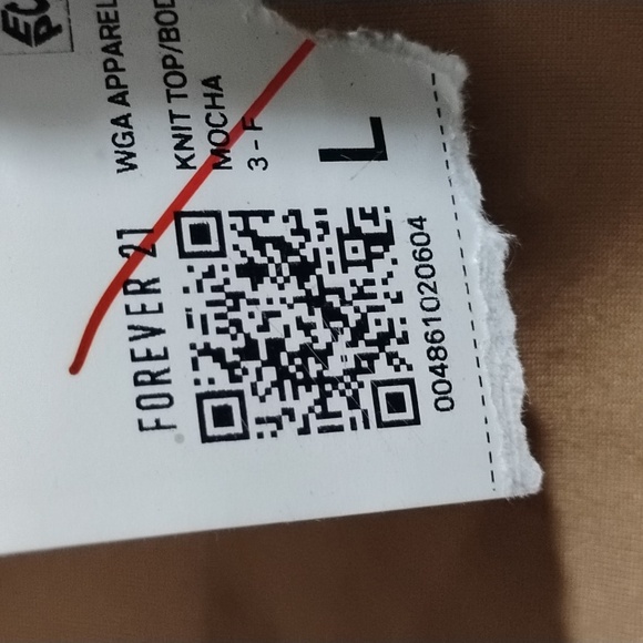 Forever 21 Bodysuit SZ L - Picture 8 of 8